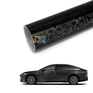 Emballage de voiture en fibre de carbone forgé pour animaux de compagnie brillant/vert mat/violet/noir/or/jaune/<span class=keywords><strong>bleu</strong></span> foncé/rouge/argent - Product Image 1