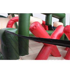 <span class=keywords><strong>Course</strong></span> d'obstacles gonflable géant de 80 pieds pour adultes et enfants, jeu de sport, botte de <span class=keywords><strong>camp</strong></span>, défi - Product Image 4