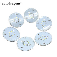 Ampoule LED pour flipper, luminosité réglable, double face, 38 LED, 6,3 V, T10, carte PCB LED, lumières LED pour pare-chocs de flipper