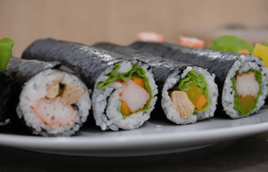 Vente en gros Jasonfood 100 feuilles d'algues nori séchées bio YAKI prêtes à l'emploi pour rouleaux de <span class=keywords><strong>sushi</strong></span> japonais, emballées sous vide - Product Image 3