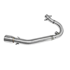 China Supplier ITAJET Motorcycle Custom Accessories Stainless Steel Exhaust Exhaust Pipe Middle Piece