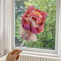 Ciel étoilé Fée Baguette Magique Bouquet De Graduation Poupée En Peluche Chinoise Cadeau pour Noël Pâques Nouveau Festival Qixi Décrochage sincère