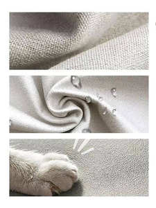 Canapé moderne et minimaliste en tissu pour le salon Ensemble économique d'éponge technique lavable résistante <span class=keywords><strong>aux</strong></span> <span class=keywords><strong>griffes</strong></span> <span class=keywords><strong>de</strong></span> <span class=keywords><strong>chat</strong></span> pour petit appartement - Product Image 5