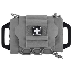 حقيبة إسعافات أولية تكتيكية للاستخدام الخارجي مع حجرة داخلية قابلة للفصل للصيد والنشر السريع - Product Image 1