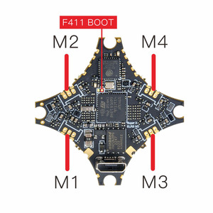 Contrôleur de vol HappyModel Super-X HD ELRS 1-2S AIO intégré 12A ESC UART ELRS <span class=keywords><strong>V3</strong></span> RX pour Mobula6 HDZero Moblite7 Walksnail - Product Image 5