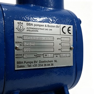 Bomba centrífuga autocebante BBA holandesa de hierro fundido con brida para irrigación de aguas residuales - Product Image 2