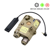 Visée laser PEQ-15, apparence UHP, laser rouge tactique/IR/LED, lampe torche tactique à lumière forte