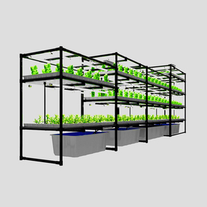 Système de culture hydroponique de micro-légumes bio pour l'intérieur, avec éclairage LED pour la culture - Product Image 3