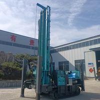 Kaiyan 300m Diesel Drill Rig Machine OEM Crawler Water Well DTH Bomba de núcleo de perforación rotativa Bore Well Drilling Rig para la venta