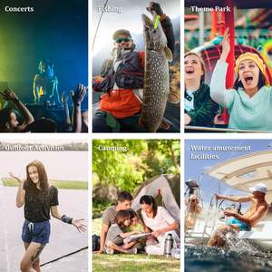 Impermeables Largos para Bicicleta, Ponchos para Hombres y Mujeres Adultos, Impermeables de EVA con Capucha, Traje Impermeable para Camping y <span class=keywords><strong>Viajes</strong></span> - Product Image 6