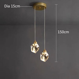 Lámpara Colgante de Lujo Ligero Popular, Moderna y Minimalista para Mesa de Comedor, Barra de Bar, Iluminación del Hogar - Product Image 3