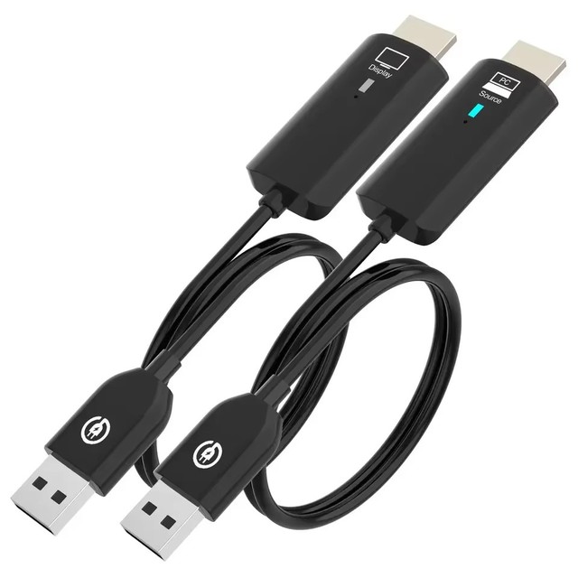 China Factory Low MOQ Wireless 30M HDMI 5.8G 1080P 98FT Transmitter Receiver Kit Wireless TV Stick Adapter For Camera PC to TV