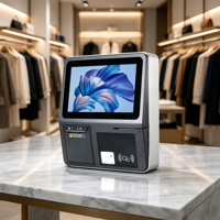 Terminal Punto de Venta de Escritorio con Pantalla Táctil de 11.6 Pulgadas, Disco Duro de 32 GB, para Comercio Minorista, Restaurantes y Tiendas de Conveniencia