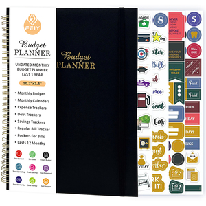 Agenda Mensile Termica Moderna a Basso Prezzo con Carta da 100GSM per Obiettivi di Risparmio Annuale e Monitoraggio dei Debiti Aziendali - Product Image 3