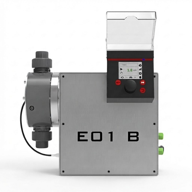 200L/H 4Bar BLDC Digital Dosing Pump IP65 WiFi AI PID RS485 Modbus 4-20mA for Industrial Chemical Dosing OEM