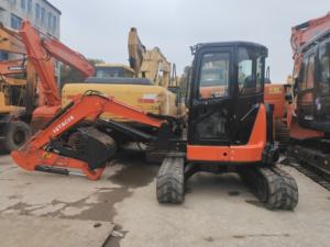 Perfecto estado de funcionamiento Usado Hitachi Zaxis 55 Japón Usado 5,5 Ton Hitachi Zx55usr Mini Excavadora para la venta - Product Image 3