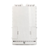 Caja Terminal de Fibra Óptica para Exteriores ODP de 32 Núcleos, Caja de Empalme FTTH, NAP, FAT, OTB, con 12 Adaptadores