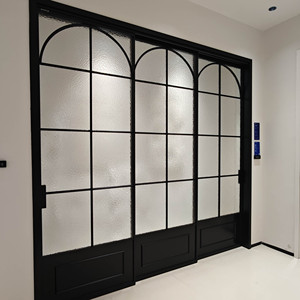 Porte coulissante en verre à cadre ultra-fin Deioux, résistante au vent, avec cadre robuste pour balcon, OEM ODM personnalisé - Product Image 5