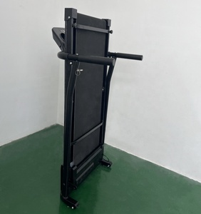 Nouveau Home Gym équipement de Fitness intérieur pliable électrique Machine de course petit moteur marche/tapis roulant inclinaison <span class=keywords><strong>Max</strong></span> utilisateur poids 100kg - Product Image 6