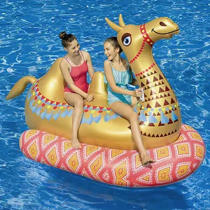 Heavyd ड्यूटी vinyl inflatable ऊंट आकार सवार पूल फ्लोट टिकाऊ पीवीसी झटका अप पशु पानी सवारी-पर खिलौने