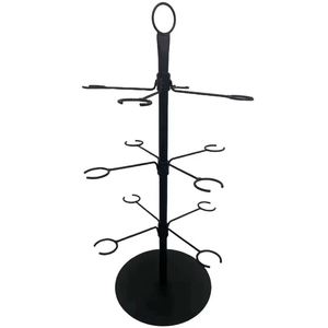 2 Tier 8 Holders Wine Glass Flight Tasting Display Cocktail <b>Tree</b> <b>Stand</b> for Drinks - Product Image 2