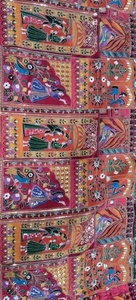 Viscosa Natural de Lujo Raja Rani, Crepé Natural con Estampado Posicional para Vestidos de Verano para Mujer, Costura y Confección de Prendas - Product Image 5