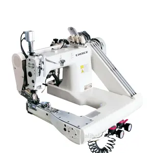 Gc928-Pf / Cv High-Speed 3-Needle Used Feed Off The Arm Sewing Machine With Pneumatic Puller Auto Thread