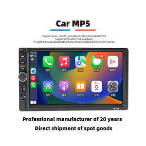 Layar CarPlay 7-Inci, Gambar Mundur Nirkabel, Penjualan Panas Lintas Negara, untuk Layar Kontrol Pusat Otomotif dan Sepeda Motor - Product Image 2