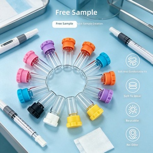 Tapa de silicona para ampolla de 3ml/5ml, a prueba de polvo, sellada, para botella de penilina, reutilizable, personalización al por mayor - Product Image 5