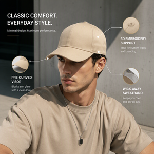 Gorras de Béisbol Transpirables al por Mayor, Gorras Deportivas con Logotipo Personalizado Bordado e Impreso, Proveedor Integral para Marcas de Estilo Urbano - Product Image 3