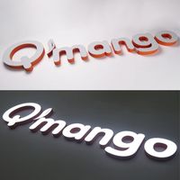 Lettres en acrylique 3D personnalisées DakeSign et enseignes lumineuses pour la publicité des animaleries, enseignes d'affichage pour les devantures de magasins commerciaux