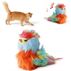 Oiseau qui bat des ailes simulé, jouet interactif pour animaux de compagnie, vente chaude, mignon, personnalisable, en gros, pour chatons - Product Image 1