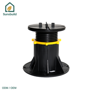 Sunsbuild Heavy Duty <b>Adjustable</b> Plastic Pedestals for <b>Deck</b> Joist <b>Support</b> Outdoor Decking and Landscaping Project - Product Image 5