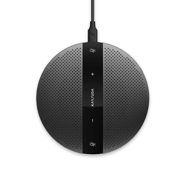 360 Degree ENC Echo Cancellation Portable for V2.1 Speakerphone Home Office Wireless Conference Audio 3W Mini Radio
