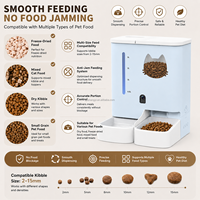 Distributeur automatique de nourriture pour animaux de compagnie avec caméra, enregistrement vocal et alimentation à distance, moderne, écologique et compatible HD, pour chats (vente en gros)