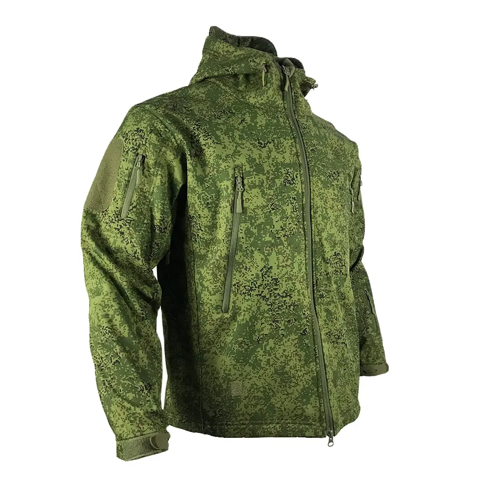 Safety Shark Skin Soft Shell Winter Autumn Gear TAD Camouflage suit