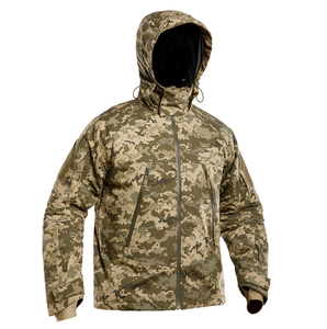Chaqueta DF L7 Personalizada, Resistente al Agua y al Viento, para Invierno en Ucrania, con Bloqueo de Temperatura, Color Camuflaje Negro Verde Noche CP - Product Image 1