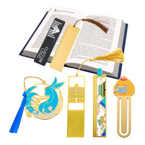 Marcapáginas de dibujos animados de Anime, Logo personalizado, Etch de Metal, impresión a Color, esmalte, marca de libro <span class=keywords><strong>con</strong></span> <span class=keywords><strong>encanto</strong></span> - Product Image 5