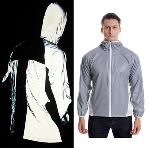 Áo Khoác Mùa Hè Mỏng 100% Polyester Cho Nam Nữ Màu Cầu Vồng Chạy Bộ Ban Đêm Phản Quang Cao Nhìn Thấy Được Đồ Thể Thao Quần Áo Chống Nắng - Product Image 6