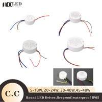 Arus Konstan 5-48W DC27-42V Plastik Mini LED Driver Power Supply Transformer TRIAC 0-10V DALI TUYA Dapat Diredupkan IP65 PF0.9