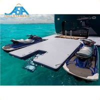 Bateau à moteur gonflable Jet Ski flottant ponton Dock à vendre