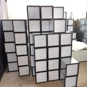 Unit Filter Kipas <span class=keywords><strong>FFU</strong></span> Berkualitas Tinggi yang Dapat Disesuaikan dengan Filter HEPA H14 Baru untuk Hood Aliran Udara Laminar Ruang Bersih di Langit-langit untuk Pabrik Manufaktur - Product Image 6