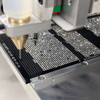 Máquina de Engastado de Piedras de Hierro YUBANG para Zirconia, Moissanita y Diamantes de Imitación, Automática, para la Industria Americana de Joyería y DIY