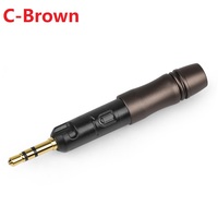 Colokan Audio Stereo 2.5mm Berlapis Emas untuk ATH-M70X R70 M50X R40X R30X HD560S