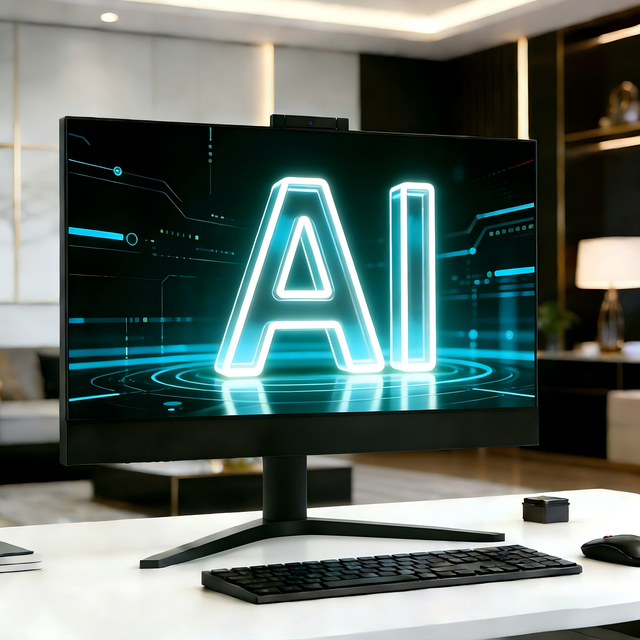 Factory OEM AIO Computer 2k 4k AMD R5 R7 AI Openclaw Gaming Pc Completo Barebone Computer Gamers Gaming All in One AI PC