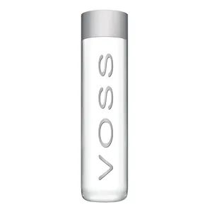定制透明Bouteille Jus Voss水12盎司果汁玻璃瓶饮料