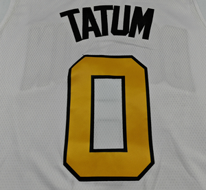Maglia da Basket Ricamata Personalizzata con Nome Cade Cunningham Nikola Jokic Haliburton Wagner Banchero Uniforme Squadra USA Qualità Thai - Product Image 3