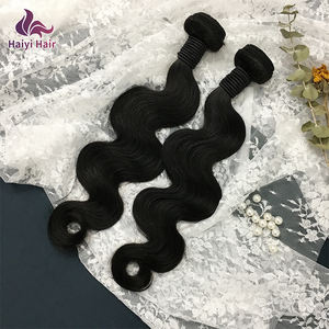 צרור גלי גוף מלזי ברמה יוקרתית 100% שיער אדם גולמי עם מחיר סיטונאי לנשים שחורות - Product Image 6