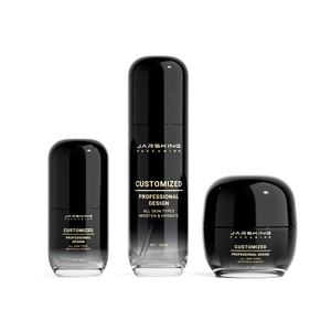 Botol Pompa Lotion Kosmetik Desain Baru 30ml 50ml 100ml 120ml Custom, Jar Krim Wajah Serum Perawatan Kulit 30g 50g Set - Product Image 3