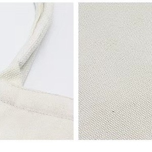 Customised Designer Cotton <b>Canvas</b> Tote Bag Organic White <b>Beach</b> Bag with Printed Plain Wholesale Shopping Bags - Product Image 4